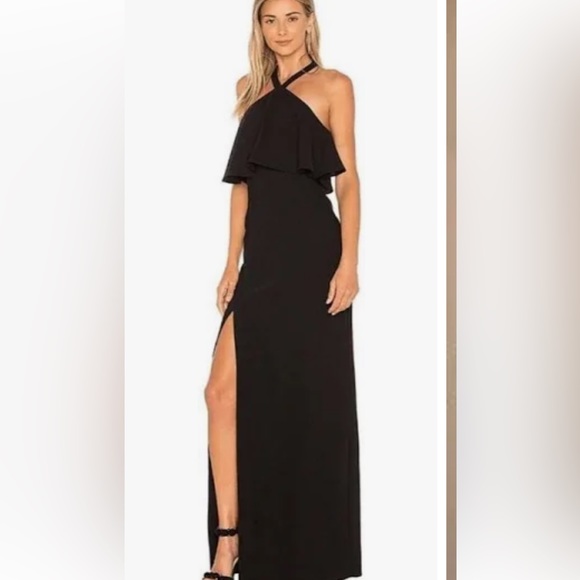 Dresses Amanda Uprichard Black Gown Poshmark